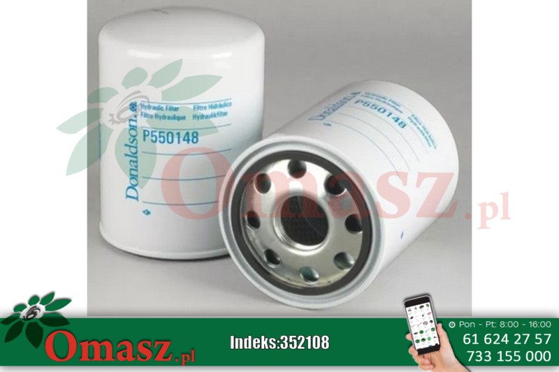 Filtr oleju hydraulicznego Deutz Fahr P550148