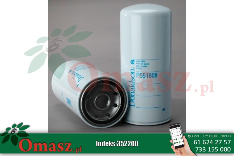 Filtr oleju silnika Caterpilar P551808