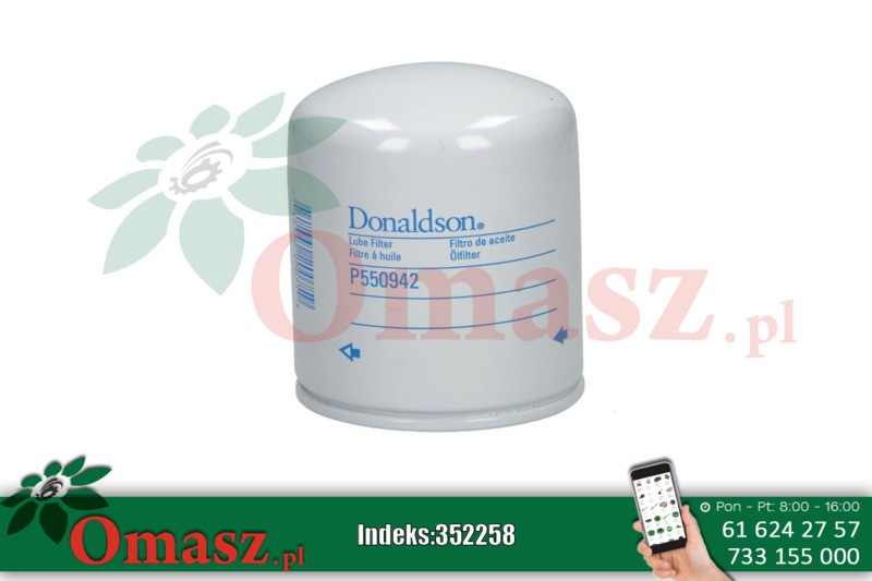 Filtr oleju silnika MF P550942