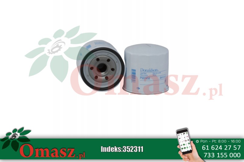 Filtr oleju silnika Caterpilar P502458