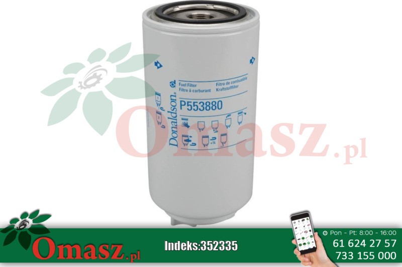 Filtr paliwa Caterpillar P553880