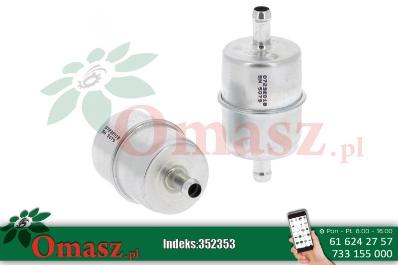 Filtr paliwa przepływowy Case SN5079