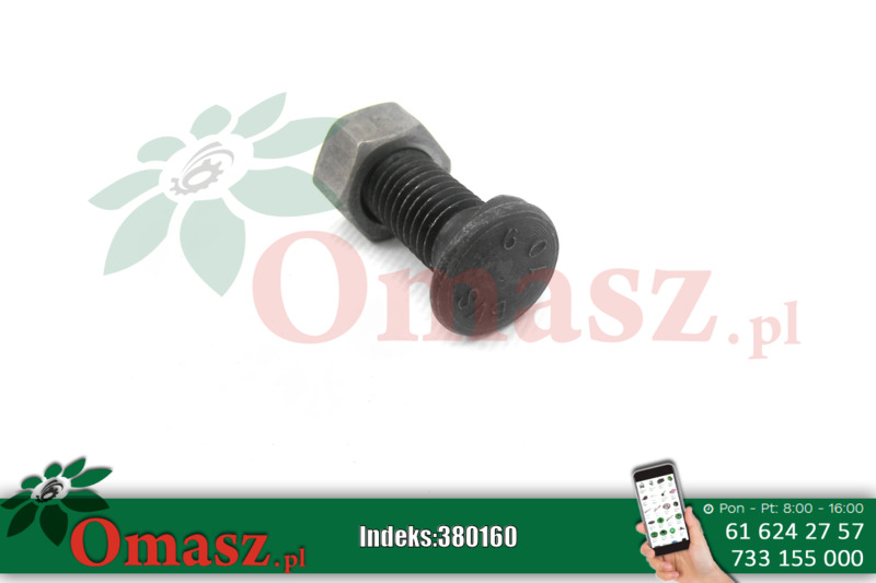 Śruba M12* 35 łezka Kverneland 10.9