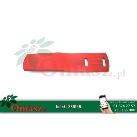Kverneland listwa lewa przedłużajaca odkładnicy 063388