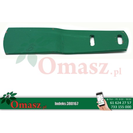 Kverneland listwa prawa przedłużająca odkładnicy 053387