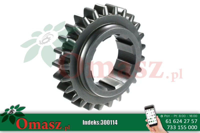 Koło zębate 1 i 4 biegu Ursus C-330M 50/01-114/1