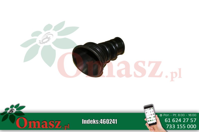 Łącznik gumowy siewnika skośny S-074 Famarol 307416027