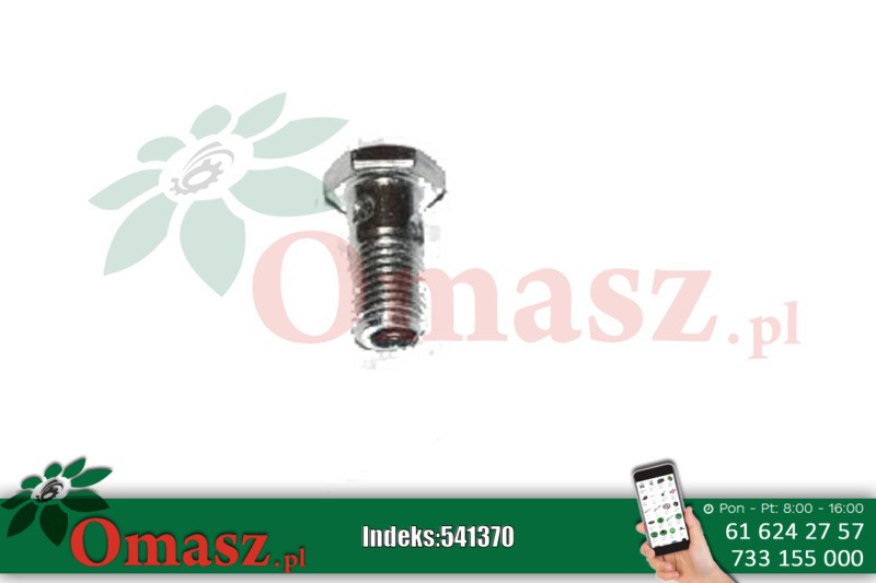 Śruba przelewowa kn 6 m12x1,5 Zetor 972467