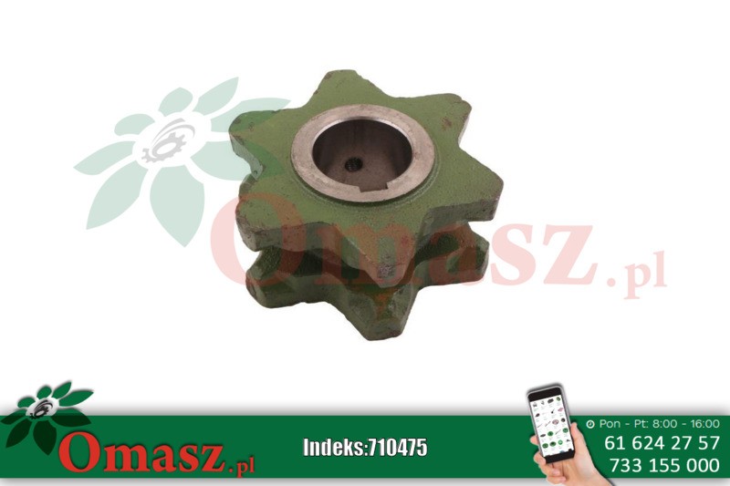 Koło gniazdowe *45 tylne rozrzutnik obornika 2222030061