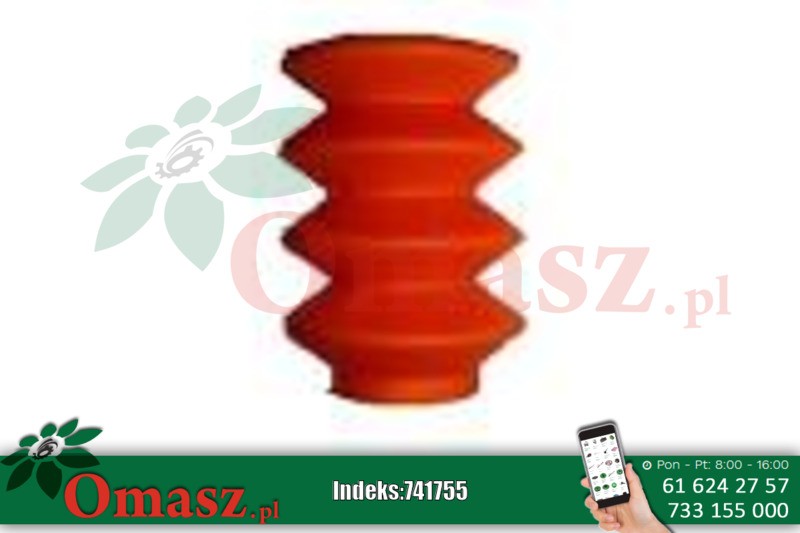 Mieszek gumowy pomarańczowy wskaźnik DuoVac 96843402