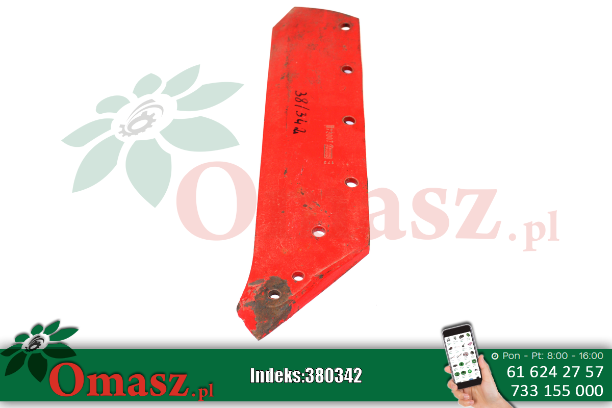 Kverneland lemiesz 18 cali lewy 073007