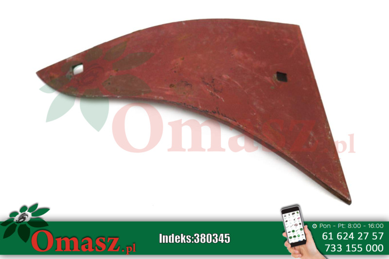 Pierś odkładnicy półśrubowej pługa AR260709