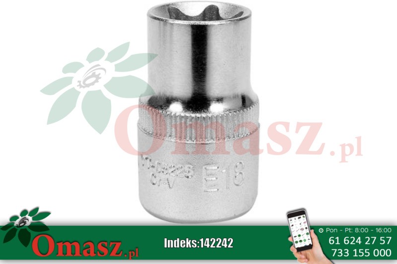 Nasadka 1/2' Torx E22 YT-05227