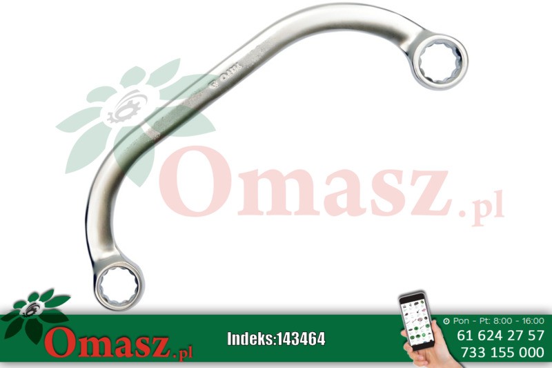 Klucz oczkowy 19*22mm typ C Yato YT-0175