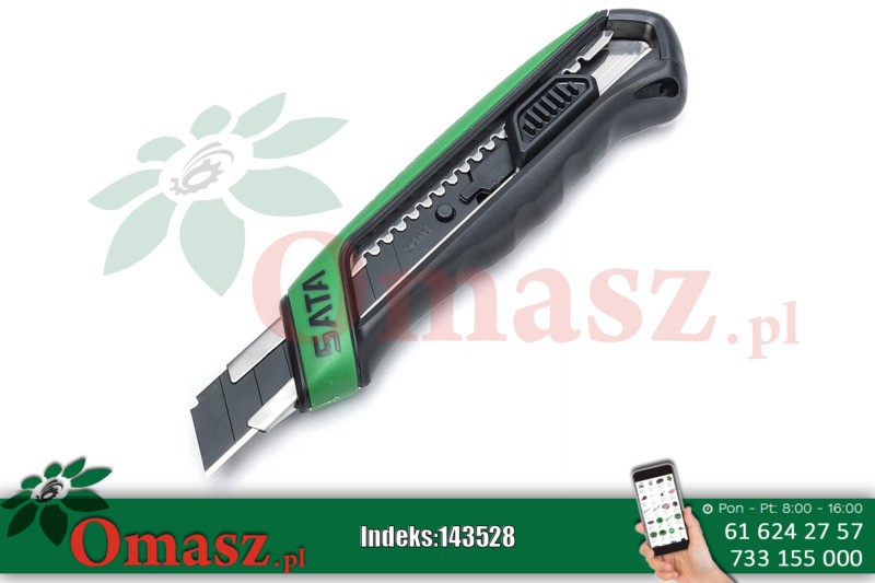 Nóż uniwersalny ostrze 18mm Sata ST93482