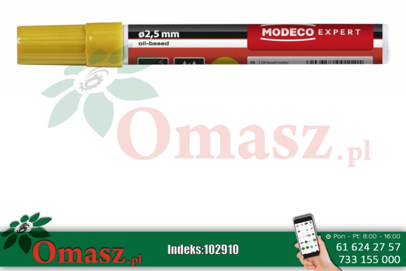 Marker żółty olejowy Modeco MN-88-08/T0