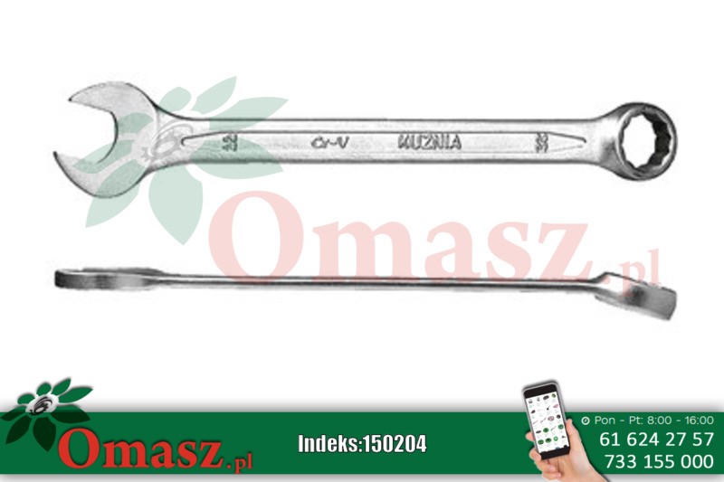 Zestaw kluczy płasko oczkowych 6 szt. Kuźnia 10-22mm