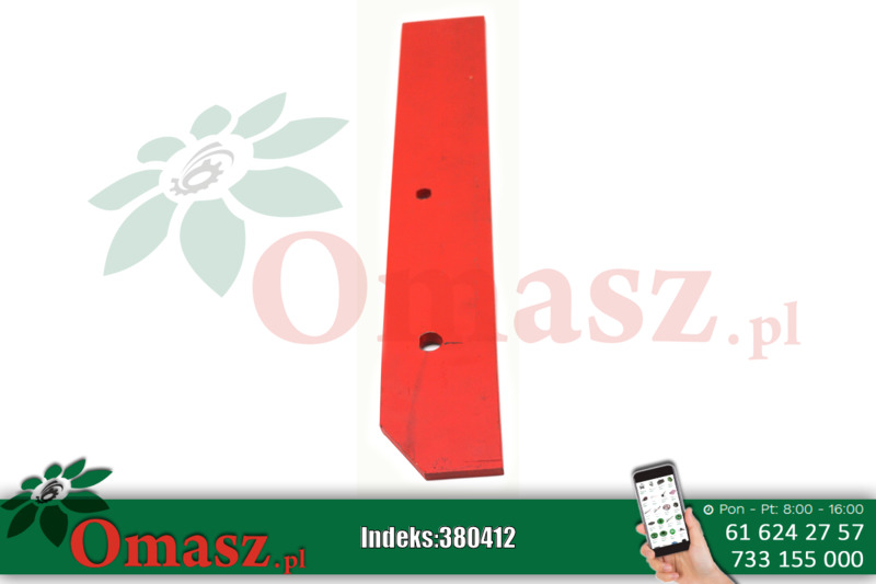 Kverneland płoza długa prawa 063603