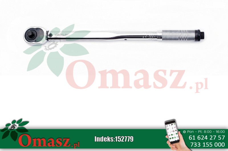 Klucz dynam.1/2' 70-350Nm Grosley GR53002