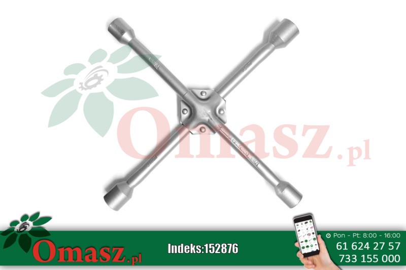 Klucz krzyżakowy 17*19*21*23 Sata GR60016