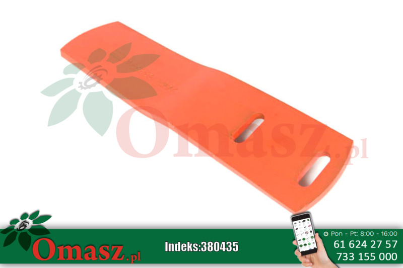 Kverneland listwa prawa przedłużajaca odkładnicy 053387