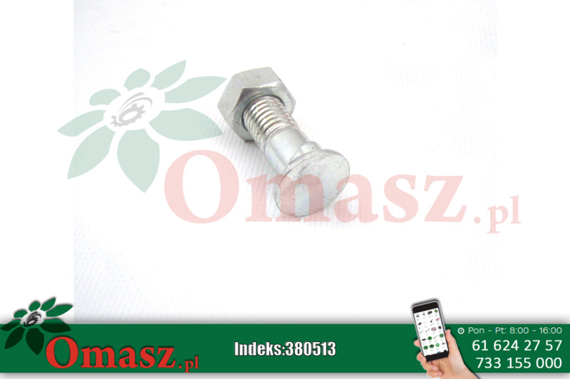 Śruba M12*45 8.8 ocynkowana łezka