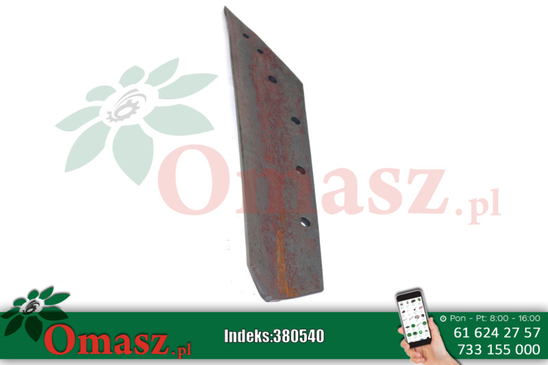 Kverneland lemiesz 18 cali lewy 073007
