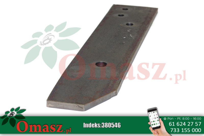 Kverneland płoza krótka niska lewa 063606