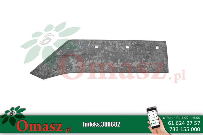 Lemiesz skiby z dziobem - pług 2, 3 skiby