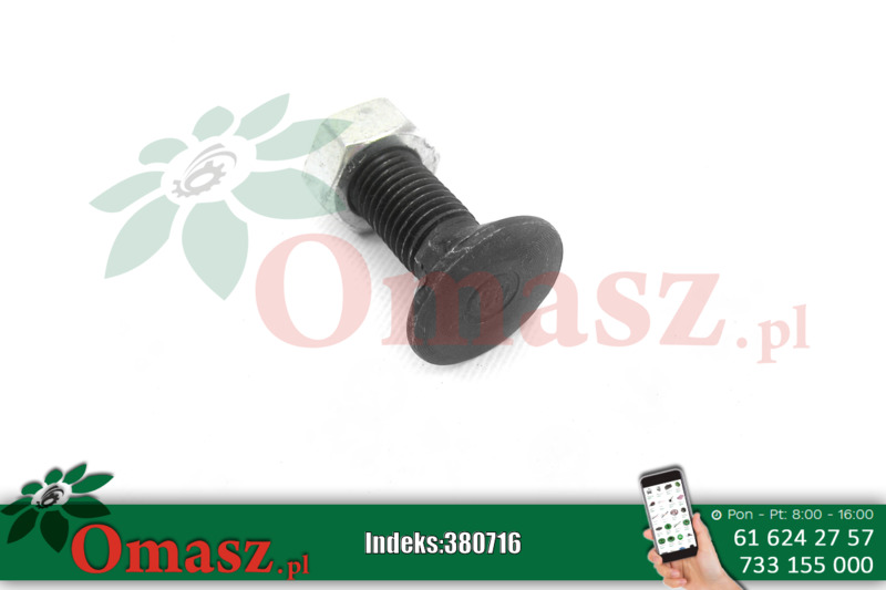 Śruba płużna M16*50 101.8,8