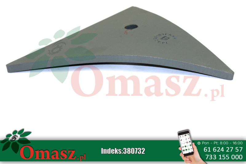 Kverneland pierś odkładnicy lewa 063250