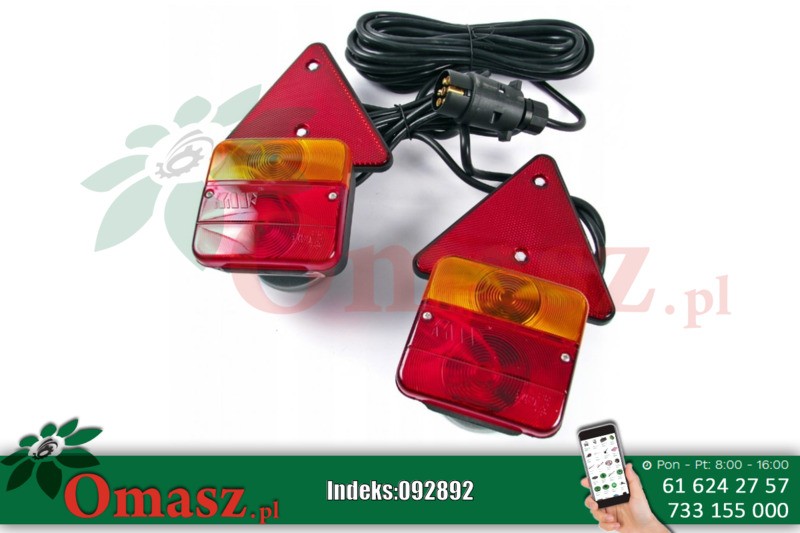 Belka oświetleniowa lampy z magnes+ przewód i trójkąt L1070-Z