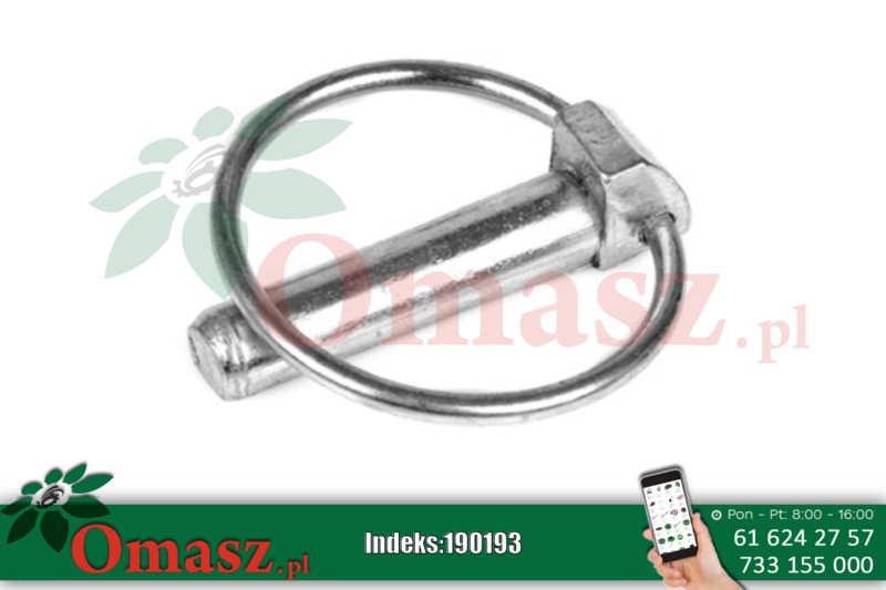 Zatyczka bez łańcuszka 6mm*70mm