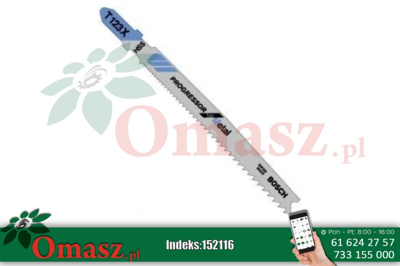 BOSCH brzeszczot T123X do metalu