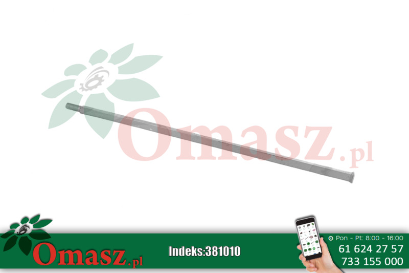 Oś walca 1210mm Talerzówka 1237/02-003/0