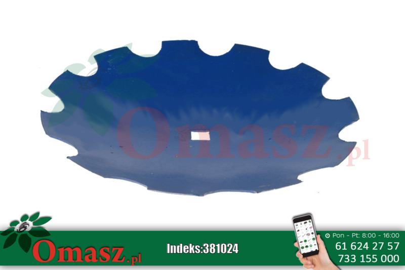 Talerz zębaty brony talerzowej 510 gr.4mm