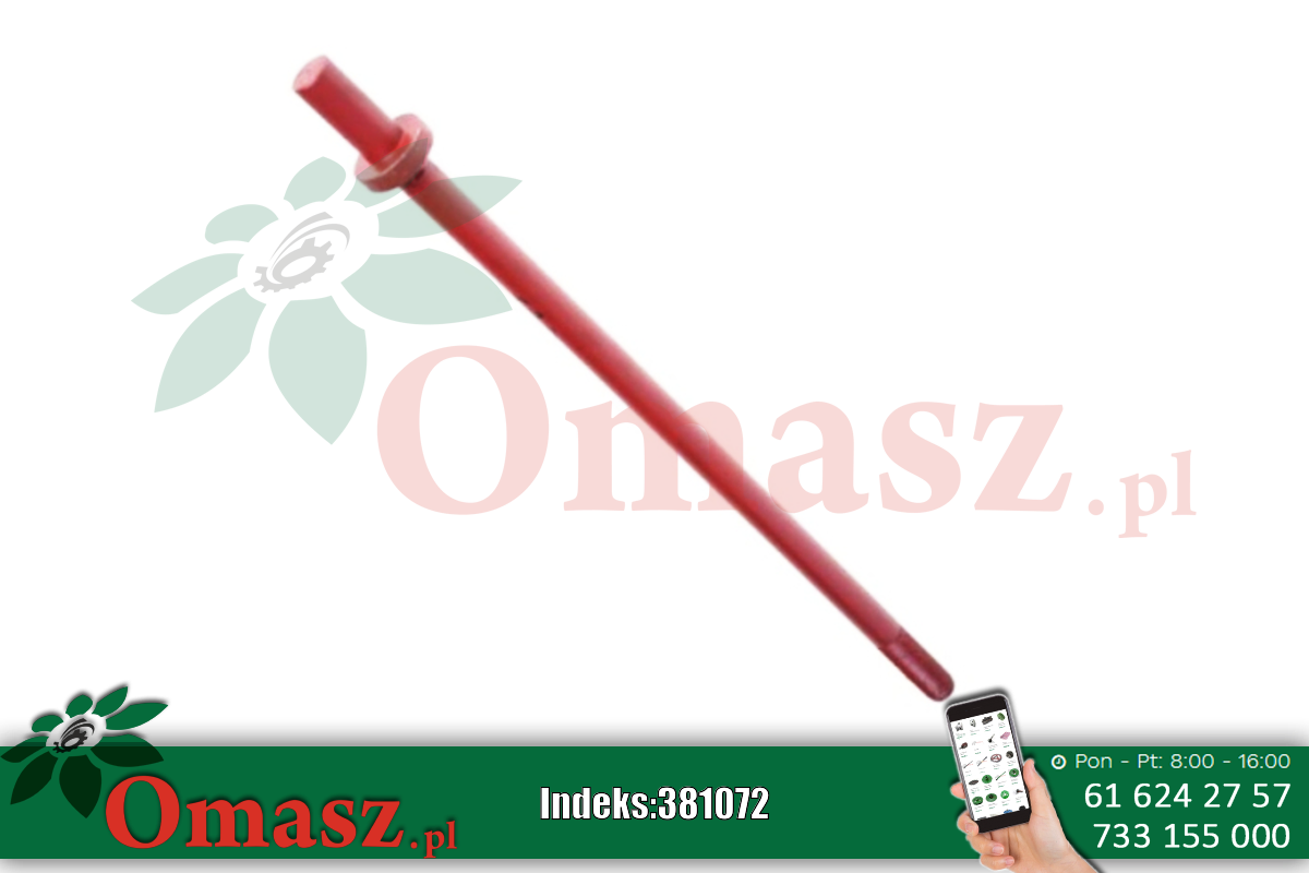 Pręt ściągający prawy krótki glebogryzarka 1500/02-005/0