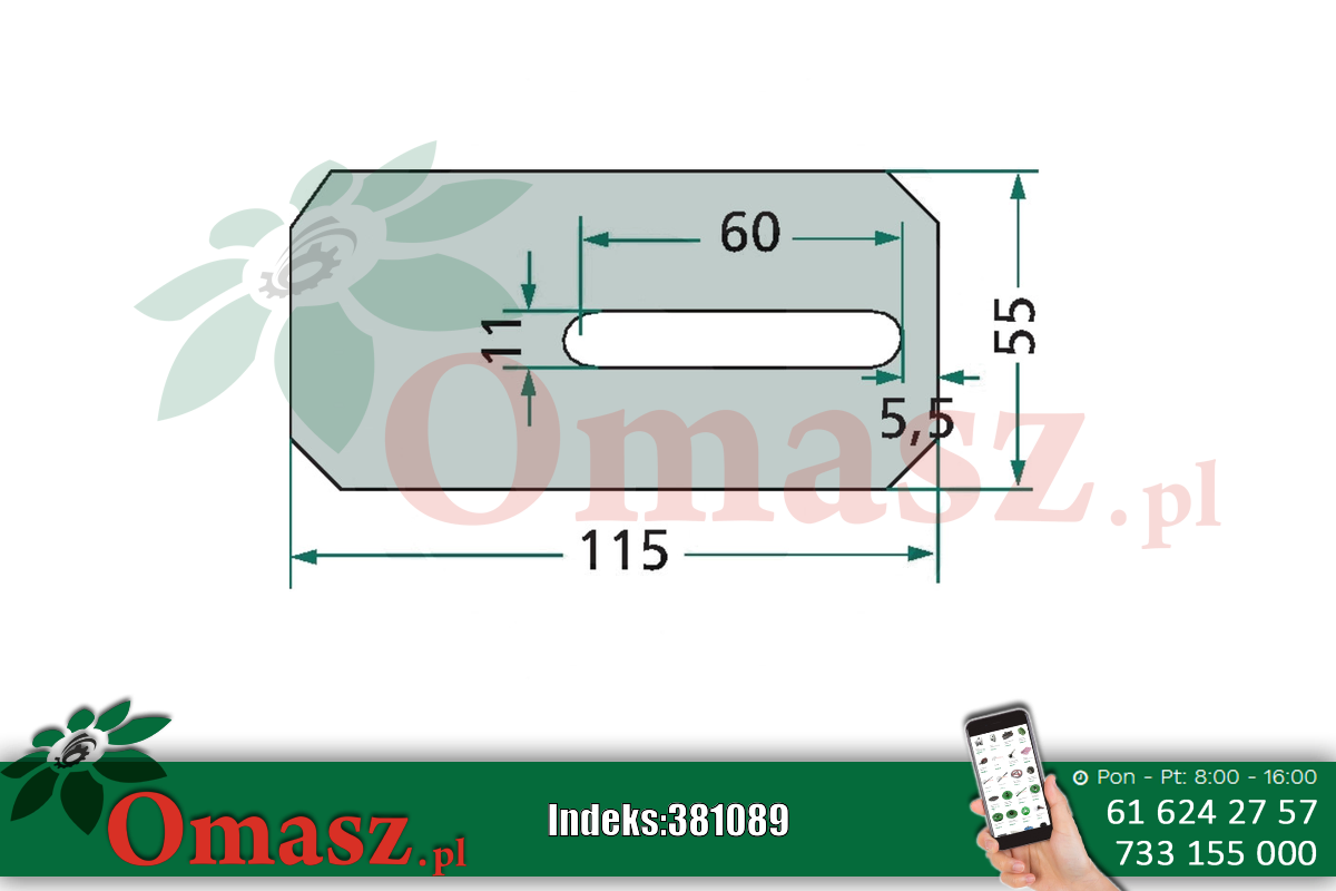 Skrobak stalowy Amazone 5603360402B
