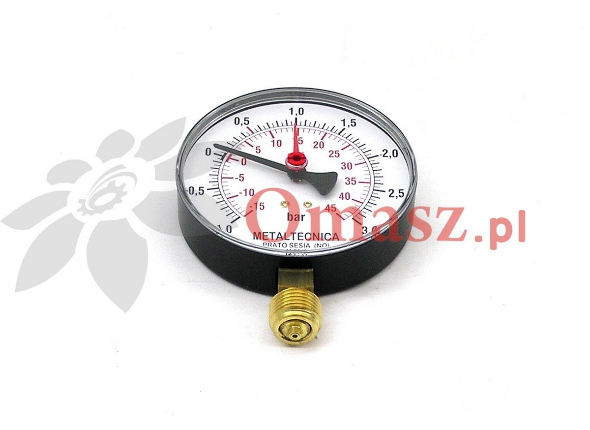 Manowakuometr -1/+3 MPa gwint 1/2 cala