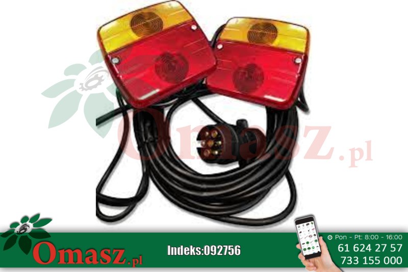 Belka oświetleniowa lampy na magnes przewód 9,5m