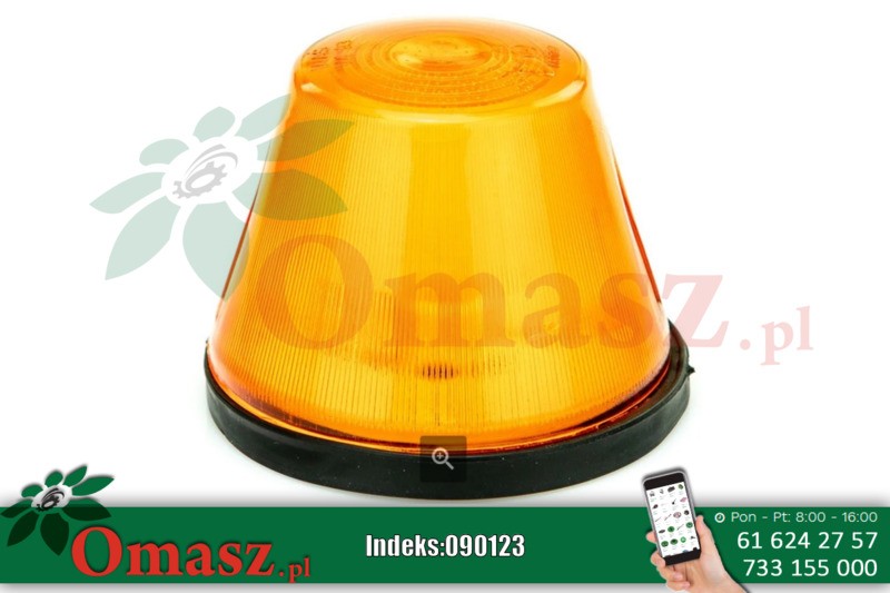 Lampa obrysowa wysoka pomarańczowa