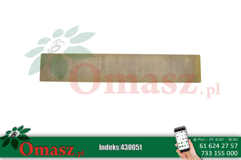 Łopatka Szambowóz 400*70*7.5 4050990173