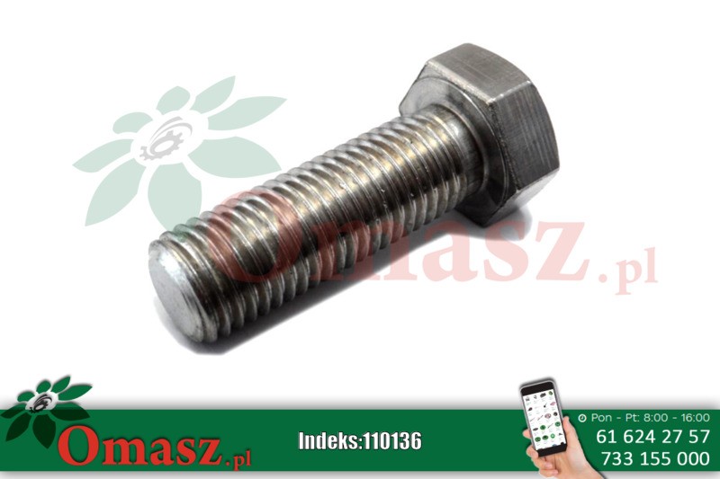 Śruba M5*40 105 5.8 ocynkowana