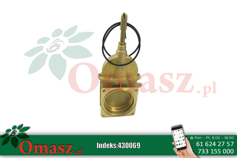 Kołnierzowy 4-otworowy zawór suwakowy 6' Beczkowozu 4057F2150000