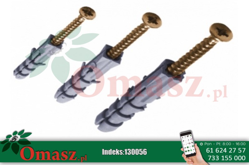 Kołek rozporowy 8/4* 80 krzyżakowy