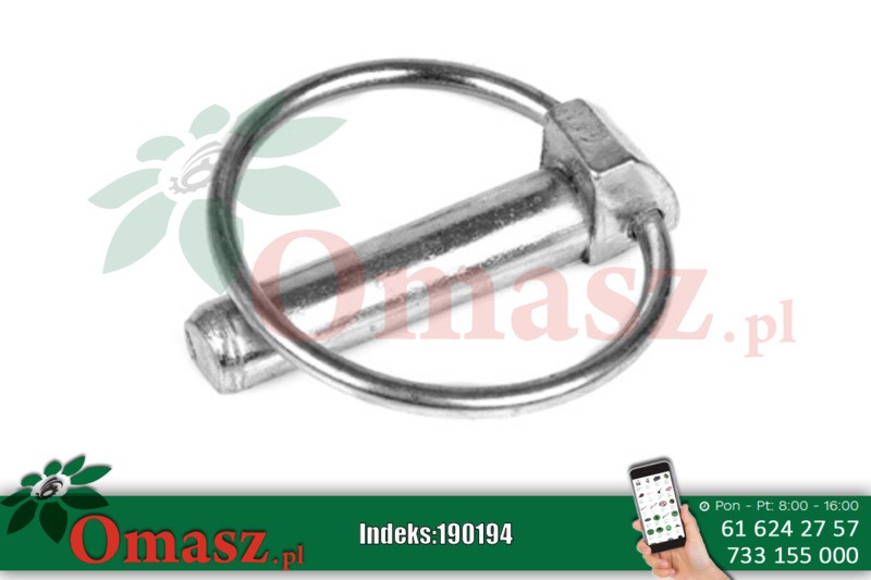 Zatyczka bez łańcuszka 8mm*70mm