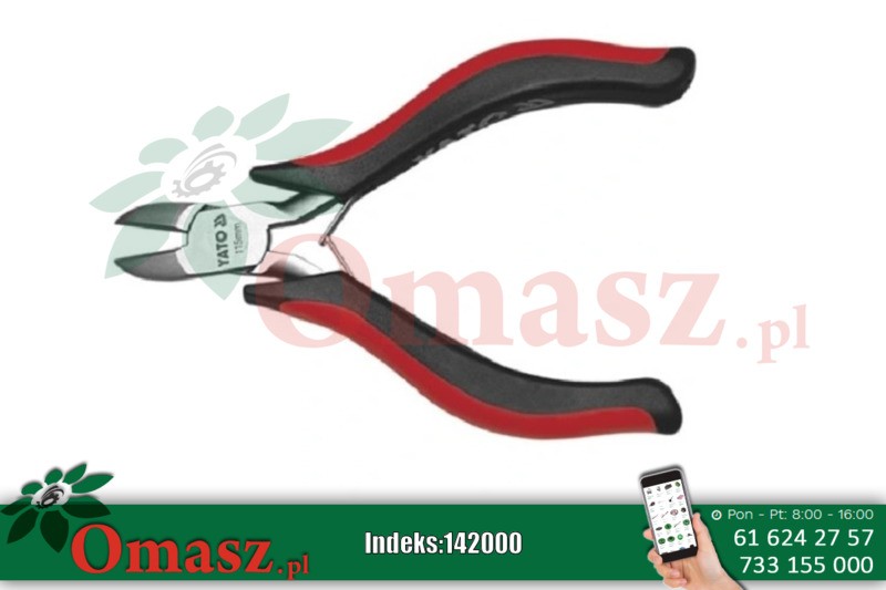 Szczypce tnące boczne 115mm Yato YT-2081
