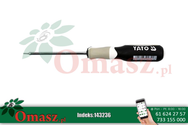 Wkrętak torx t5 x 75 mm svcm55 Yato YT-2741