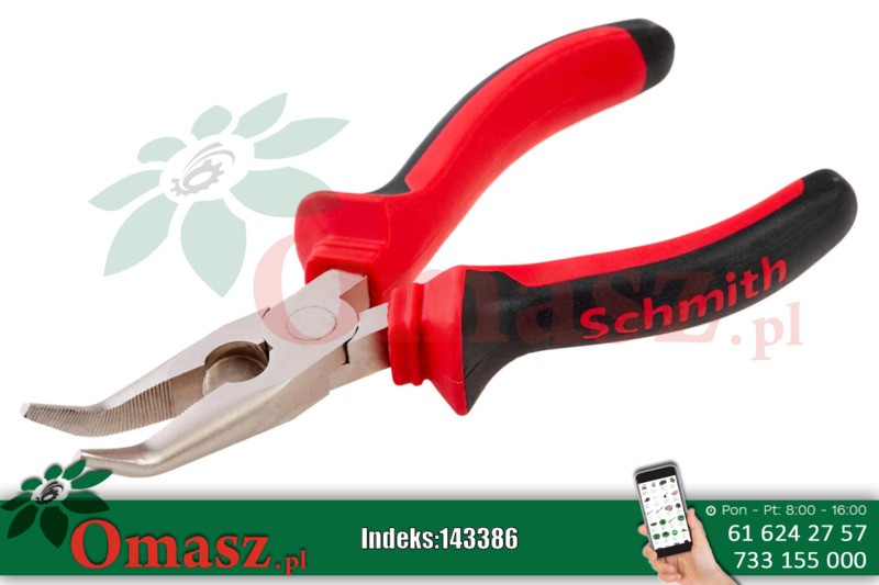 Szczypce telefoniczne wygięte 160 mm SVTW-160 SCHMITH