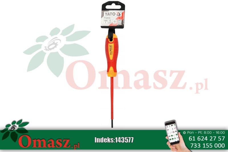 Wkrętak ręczny płaski FEST SL 3,5/75 S2 SWFSL-3,5/75 SCHMITH